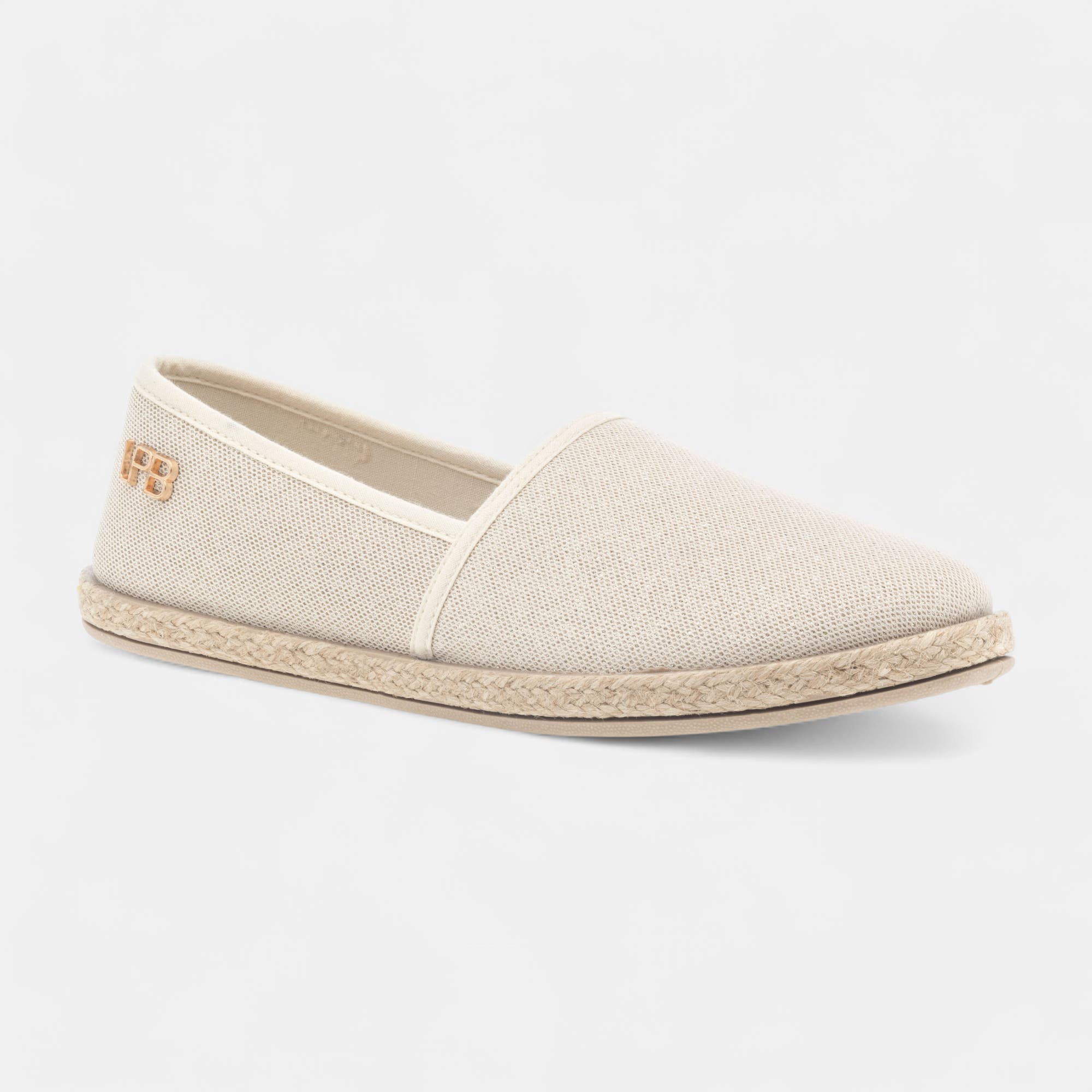 Baskets en toile Femme or