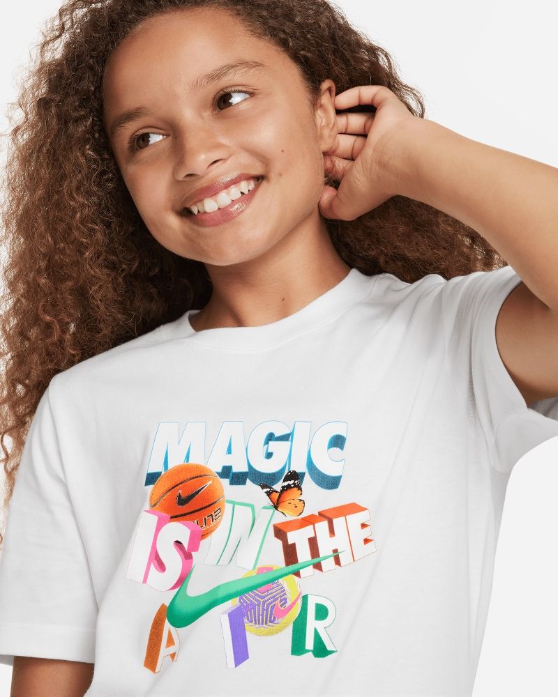 T-shirt Nike Sportswear Blanc pour enfant