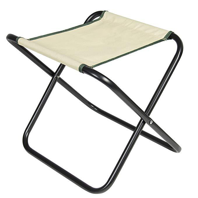 (7-tlg. Set) 2in1 Garten Klappstuhl Hocker mit Abnehmbarer Tragetasche Werkzeug Organizer inkl. Gartenwerkzeug