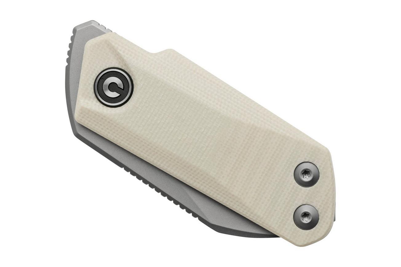 Civivi Ki-V C2108C Ivory G10 zakmes, Ostap Hel design