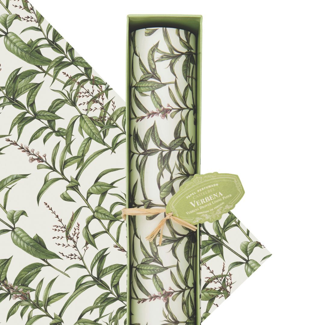 Castelbel AMBIENTE Folhas de Papel Gavetas Verbena - 1un
