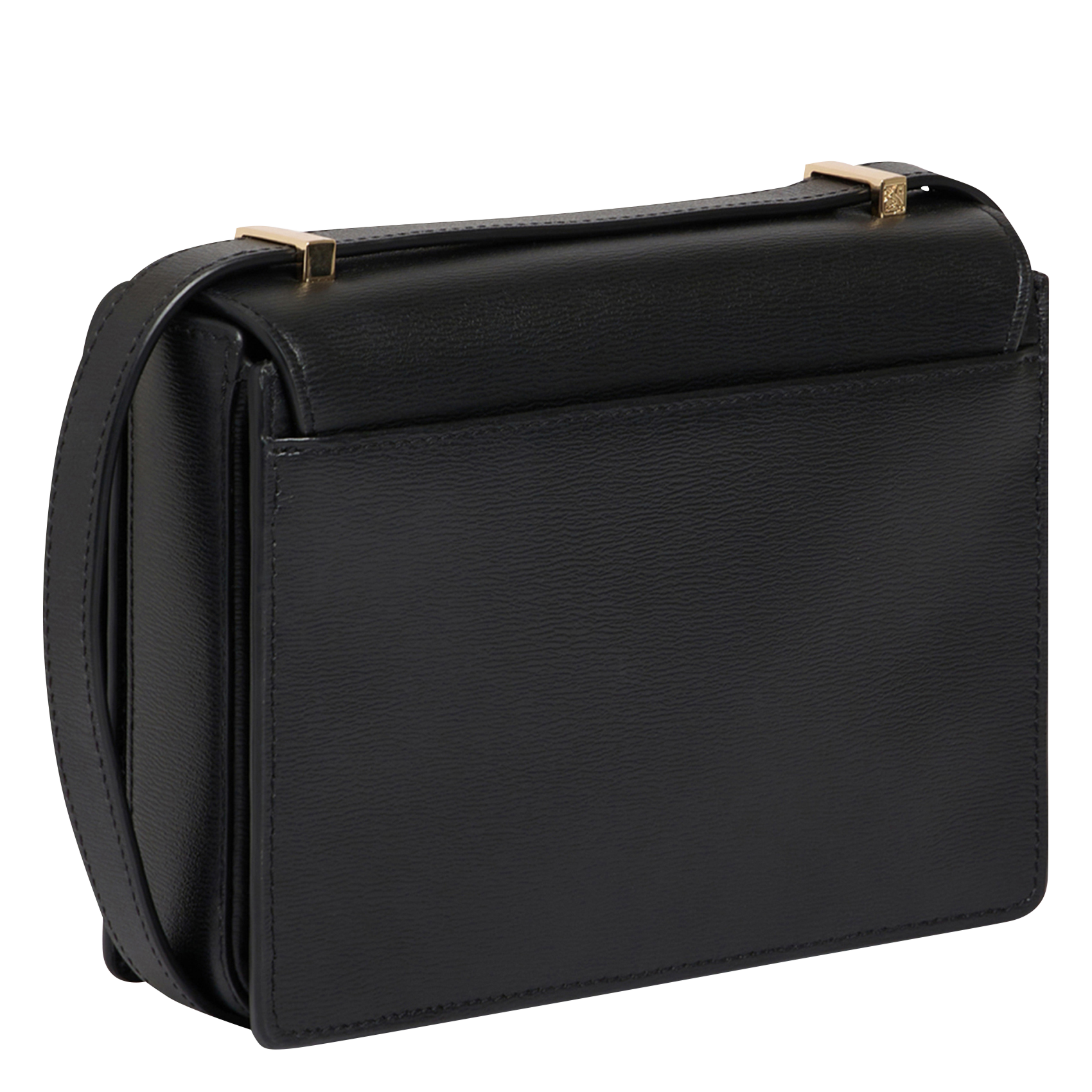 NAYA - Sac bandoulière en cuir de vachette | Noir