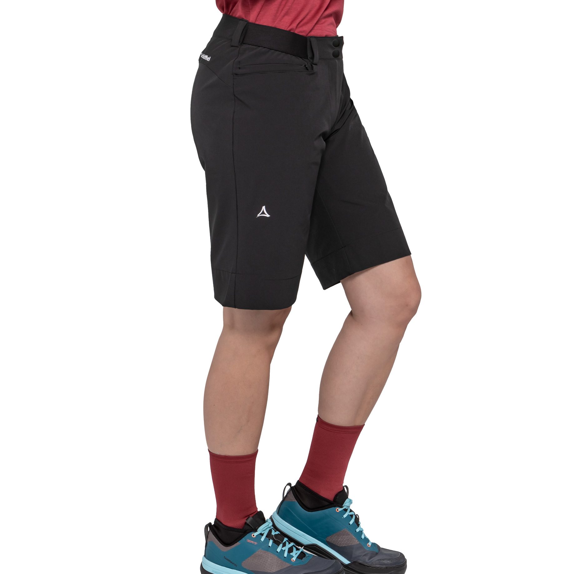Schöffel Keitele Bike Shorts Damen schwarz