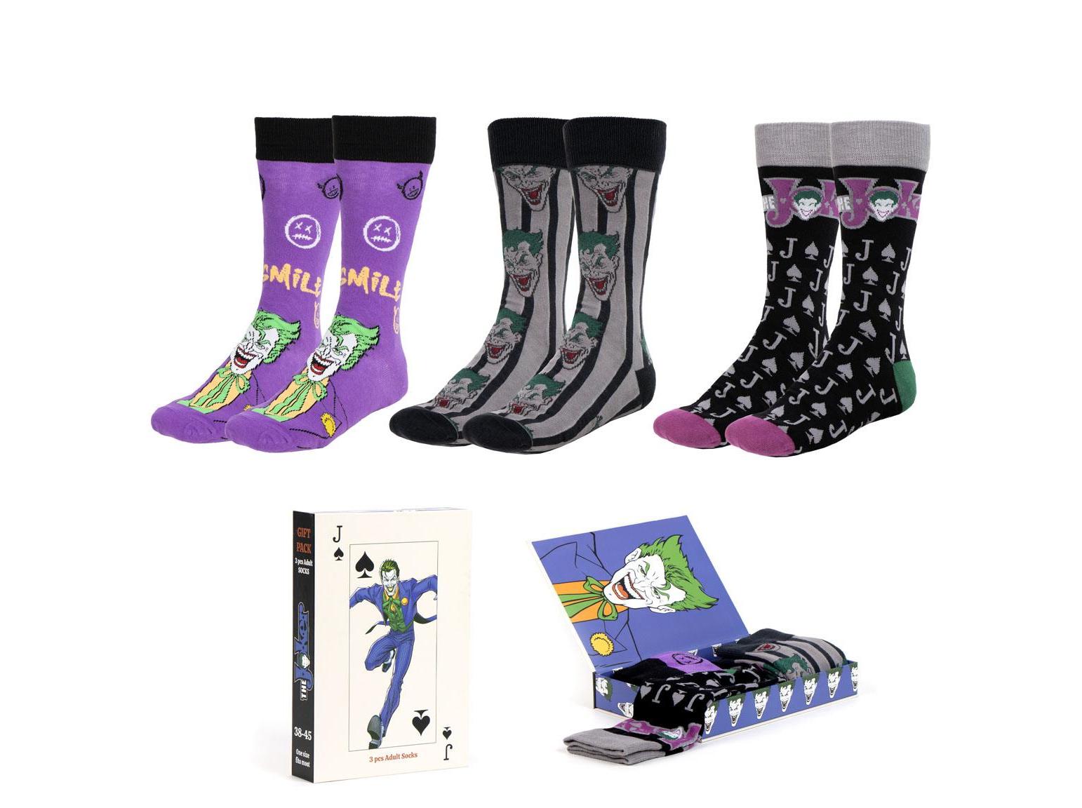GIFTSET JOKER PACK 3 PARES DE MEIAS