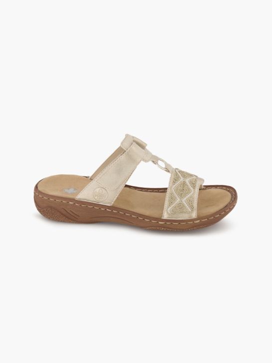 Rieker Pantolette gold
