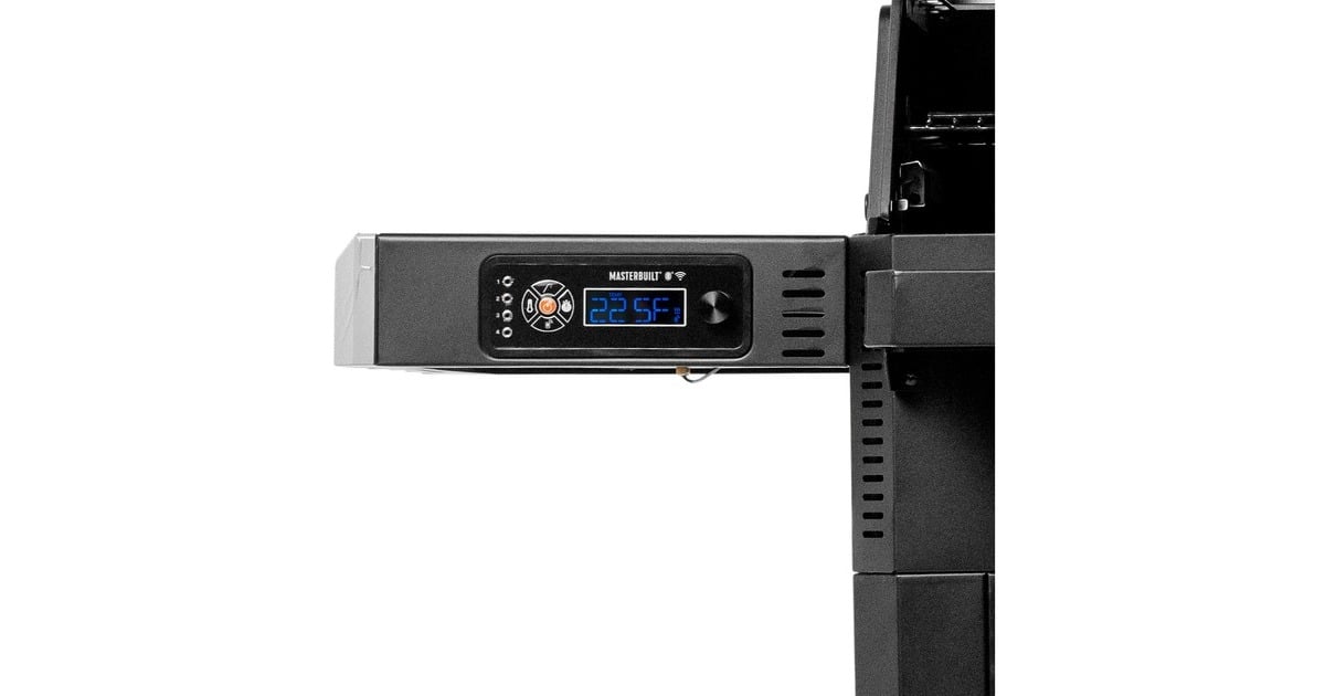 MasterbuiltGravity Series 600, digitale houtskoolgrill en roker barbecue  (Zwart, WiFi-besturing)