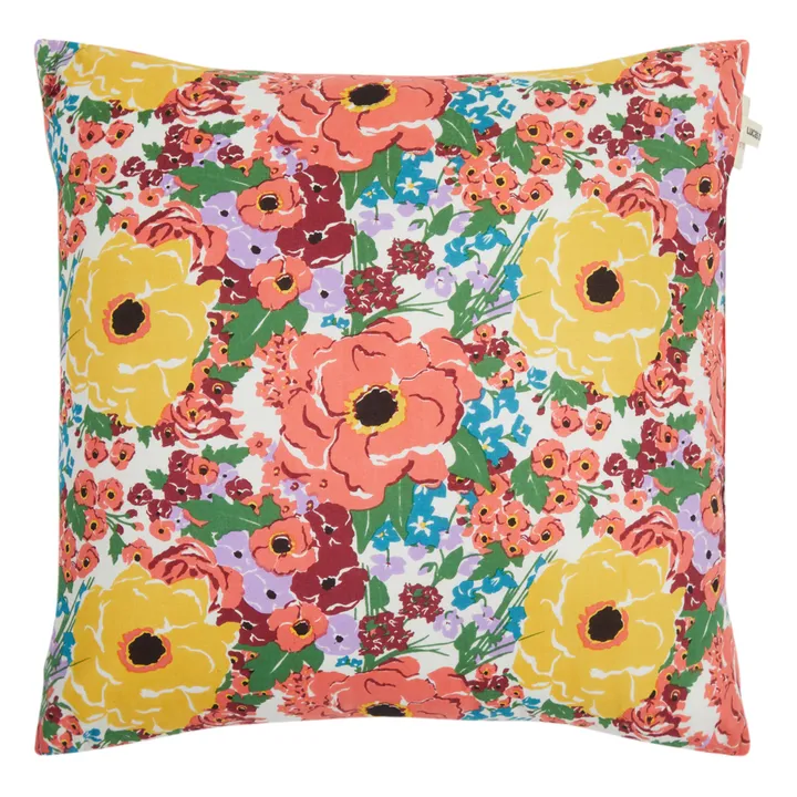 Lucas du Tertre Coussin Helen Flower | Blanc