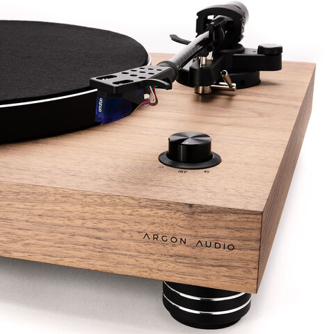 Argon Audio TT-4 MK2 – serieuze hi-fi platenspeler met fraaie afwerking Notenhoutfineer