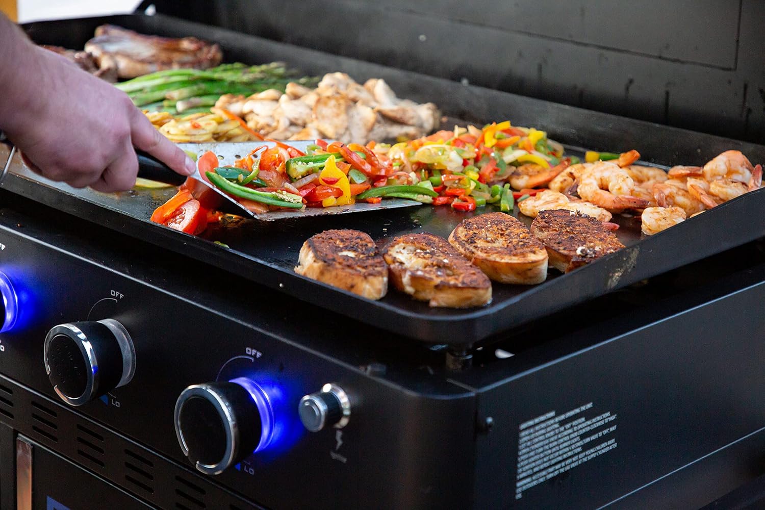 PIT BOSS Plancha Ultimate 5 Brenner auf Wagen