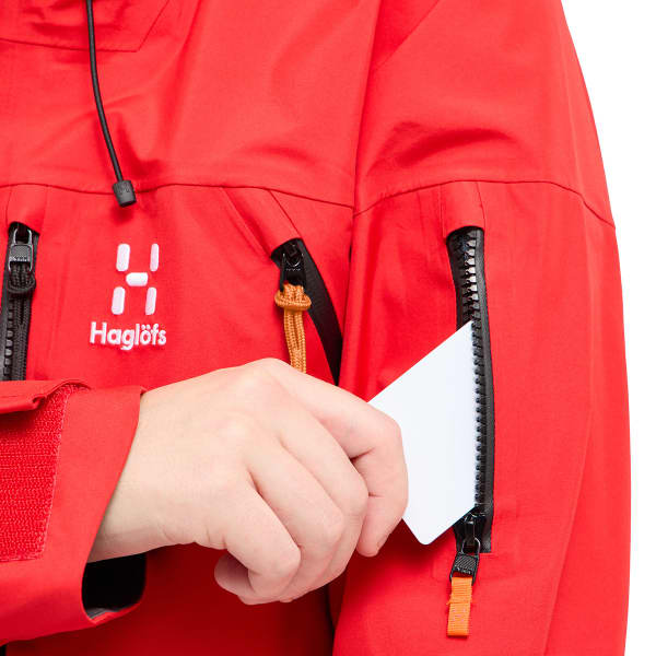 Veste ski de randonnée HAGLÖFS VASSI GTX JACKET W BRIGHT RED/CARMINE RED