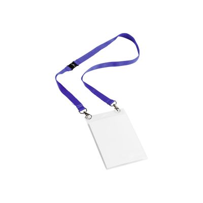 Durable - 10 Portes badge de nom avec cordon - A6