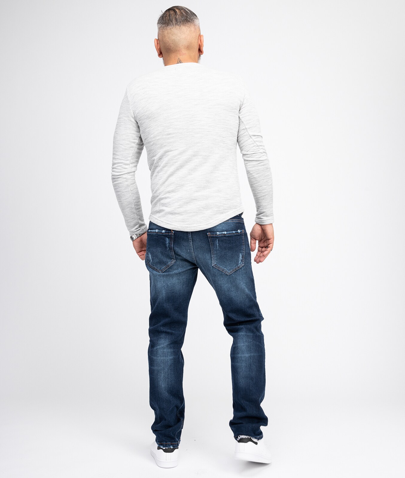 Rock Creek Jeans Regular Fit Used-Look