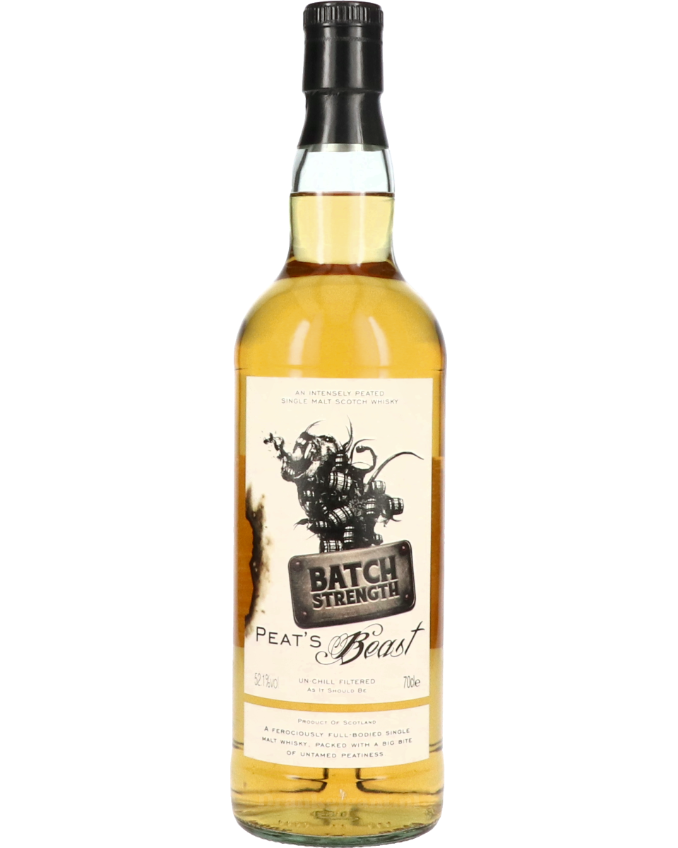 Peat's Beast Cask Strength 52.1% 70 cl