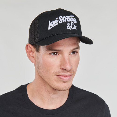 Levi's - LS&Co EMBRODIERED FLEX FIT TRUCKER - Noir
