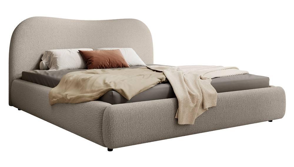 NADUVI Collection Sombala Bedframe - 140 x 200 cm - Donkerbeige
