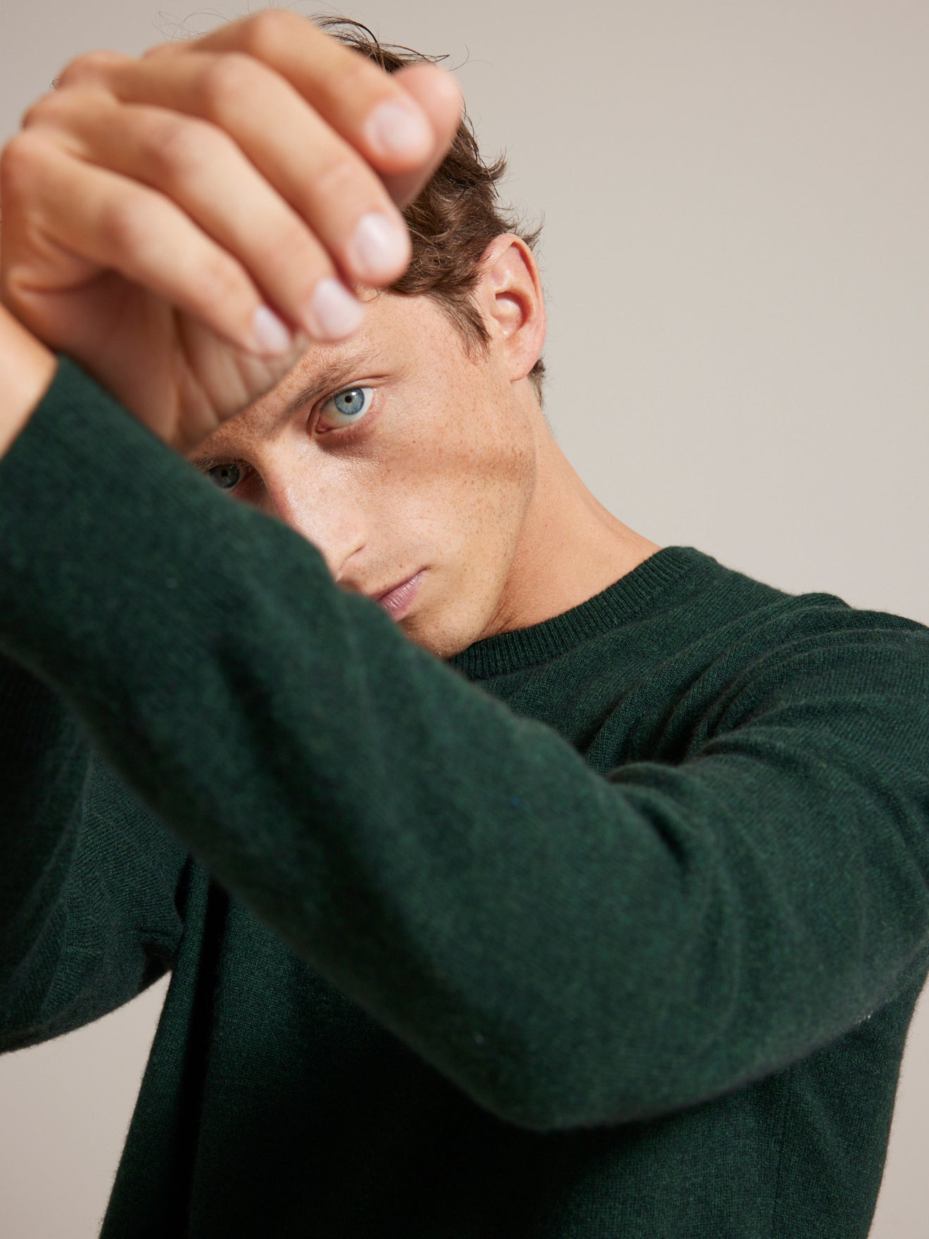 Pull col rond homme - Collection Cachemire