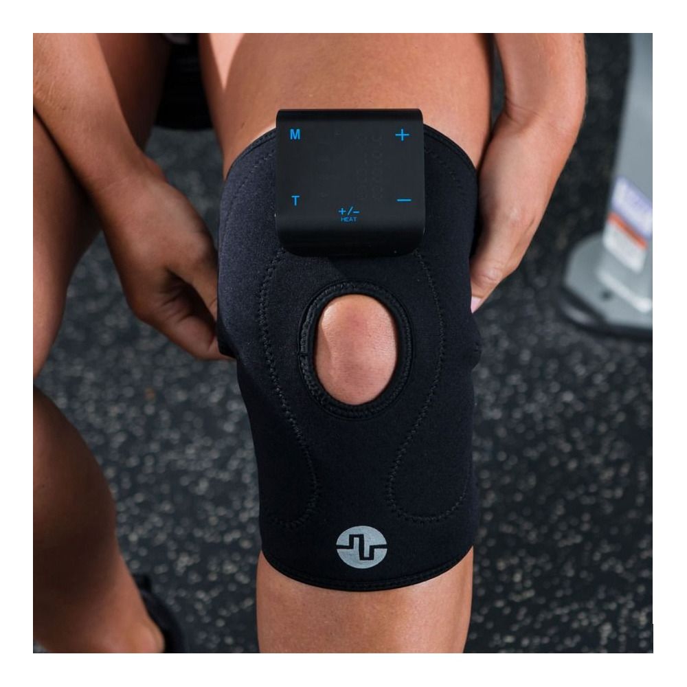 Compex TENS/HEAT - Genouillère noir
