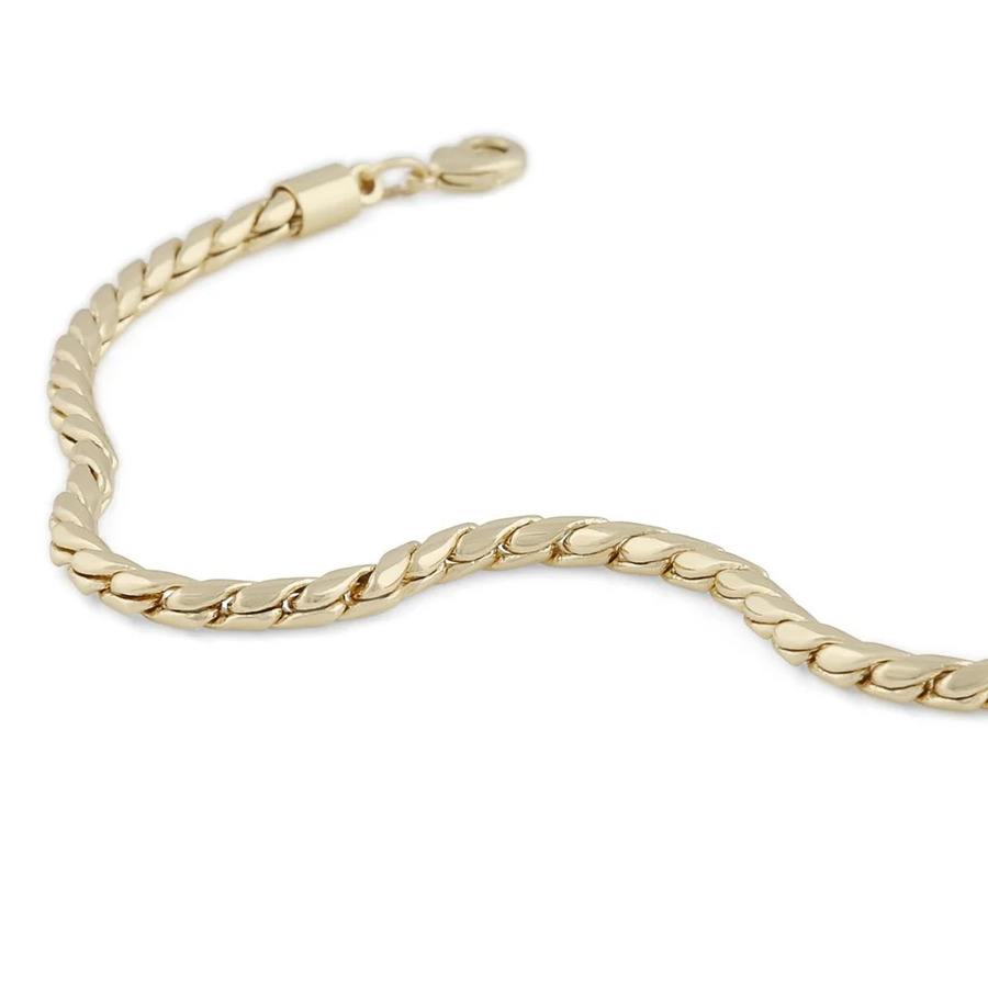 SNÖ of Sweden Addison Small Bracelet Plain Gold Onesize
