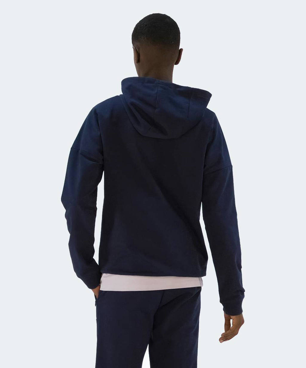 Bellaire hoodie met logo donkerblauw