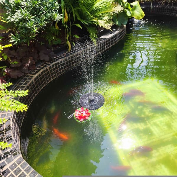 INF Solar Fountain Vannfontene (uten batteri)  Model 2
