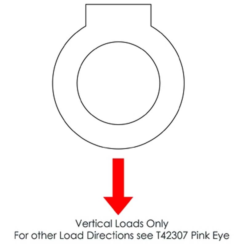 Doughty T39900 Eyebolt M12 400 kg