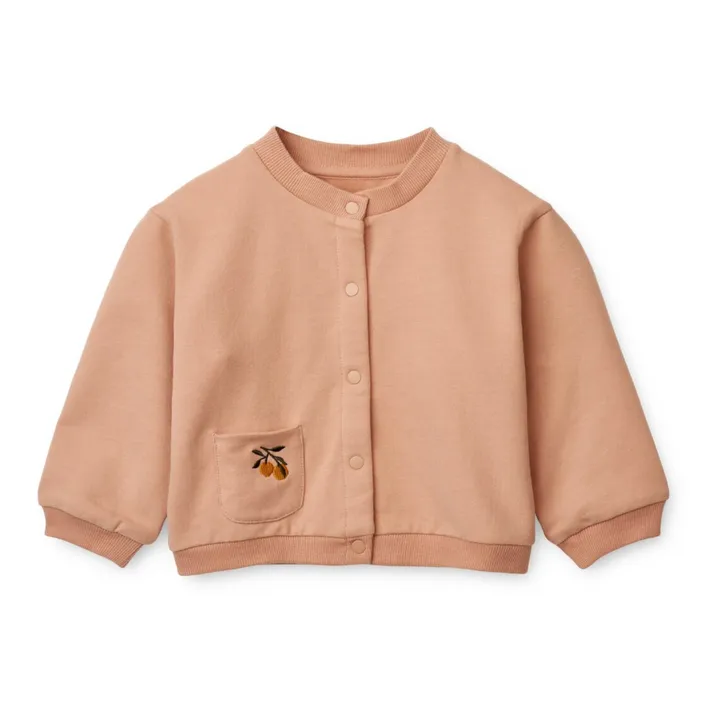 Liewood Cardigan Coton Bio Silvio | Rose