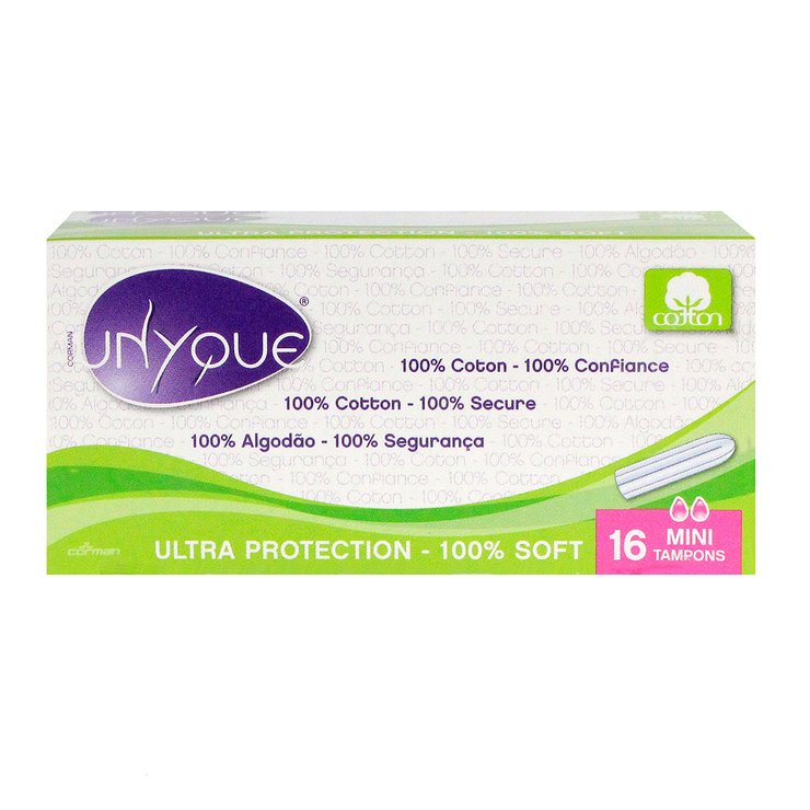 16 Tampons sans applicateur Mini flux léger