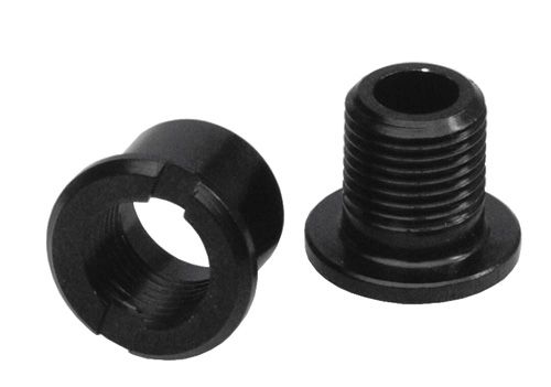 KETTENBLATTSCHRAUBEN Alu, M8x8.5mm  schwarz
