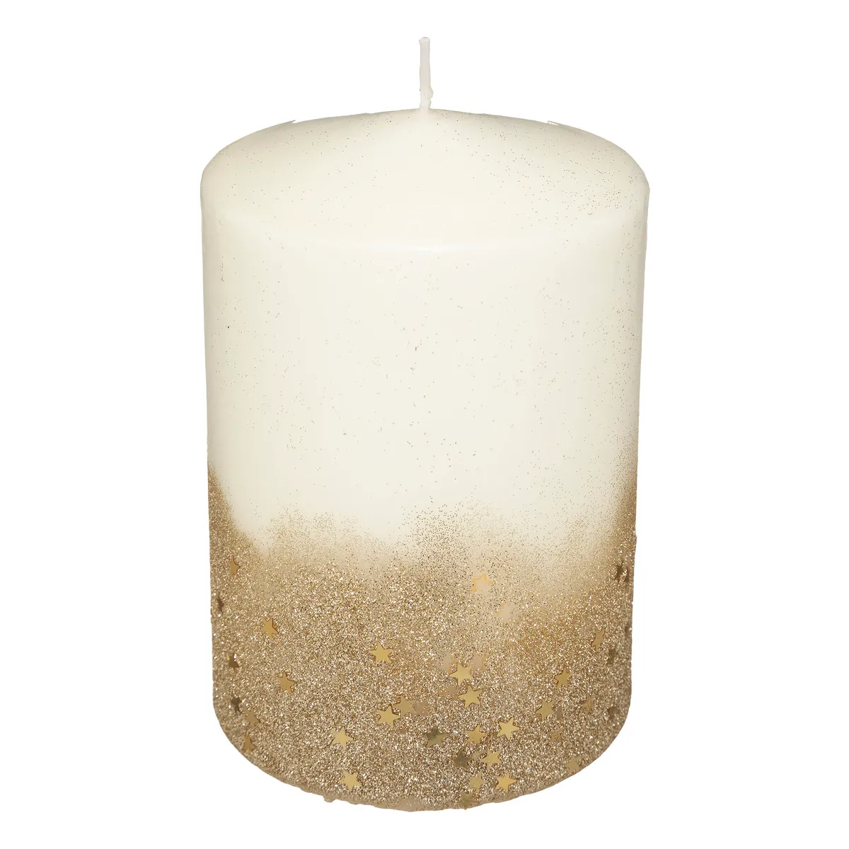 Feeric Christmas Bougie Paillettes Doré