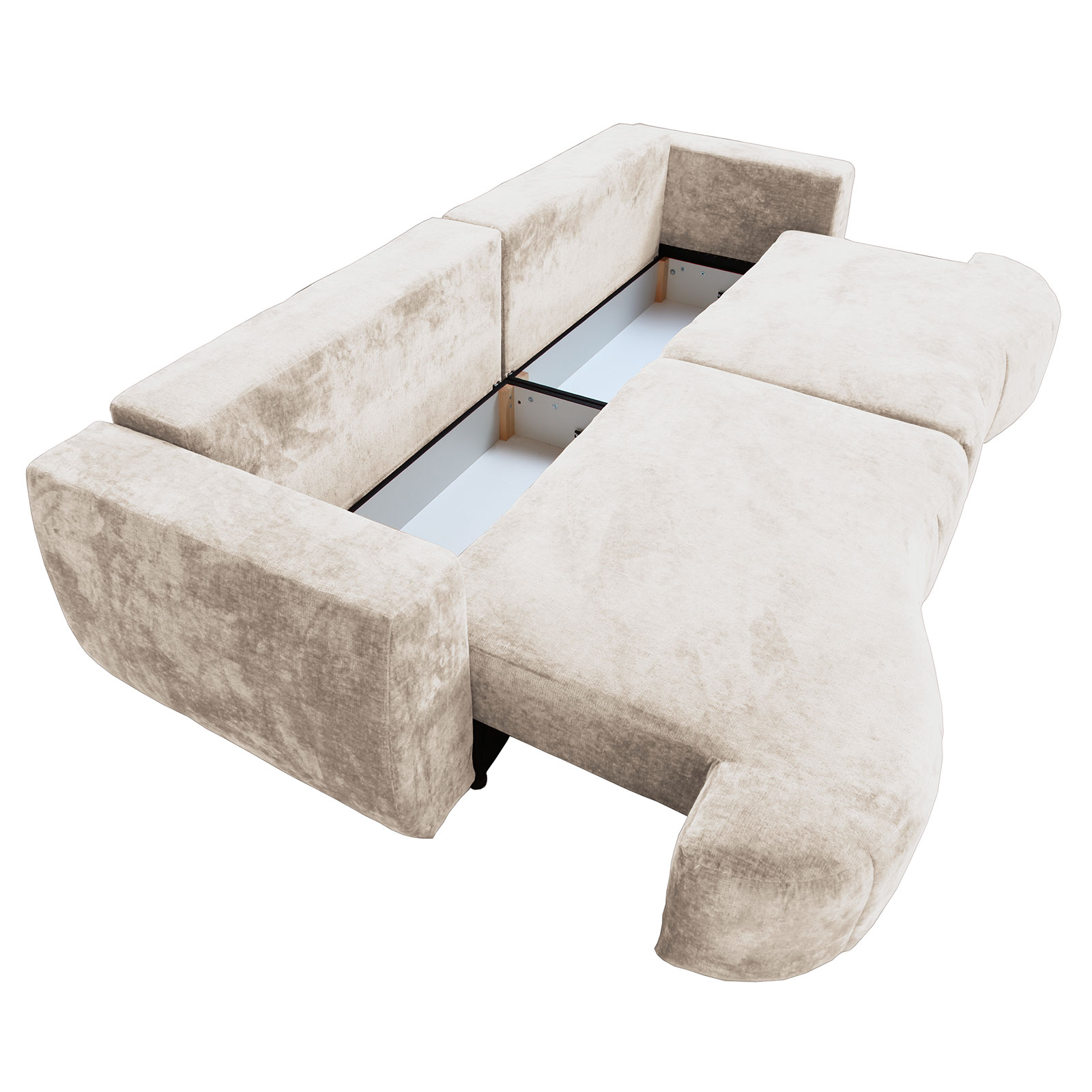Big Sofa - beige - Boxspringfederung - 292 cm
