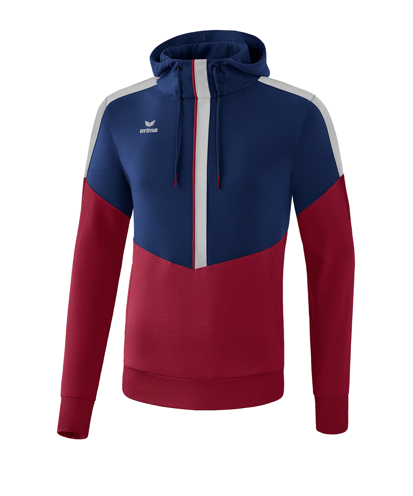 Erima Squad Hoody Kids Blau Rot