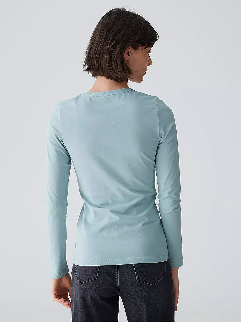OPUS Langarmshirt SMILLA hellblau