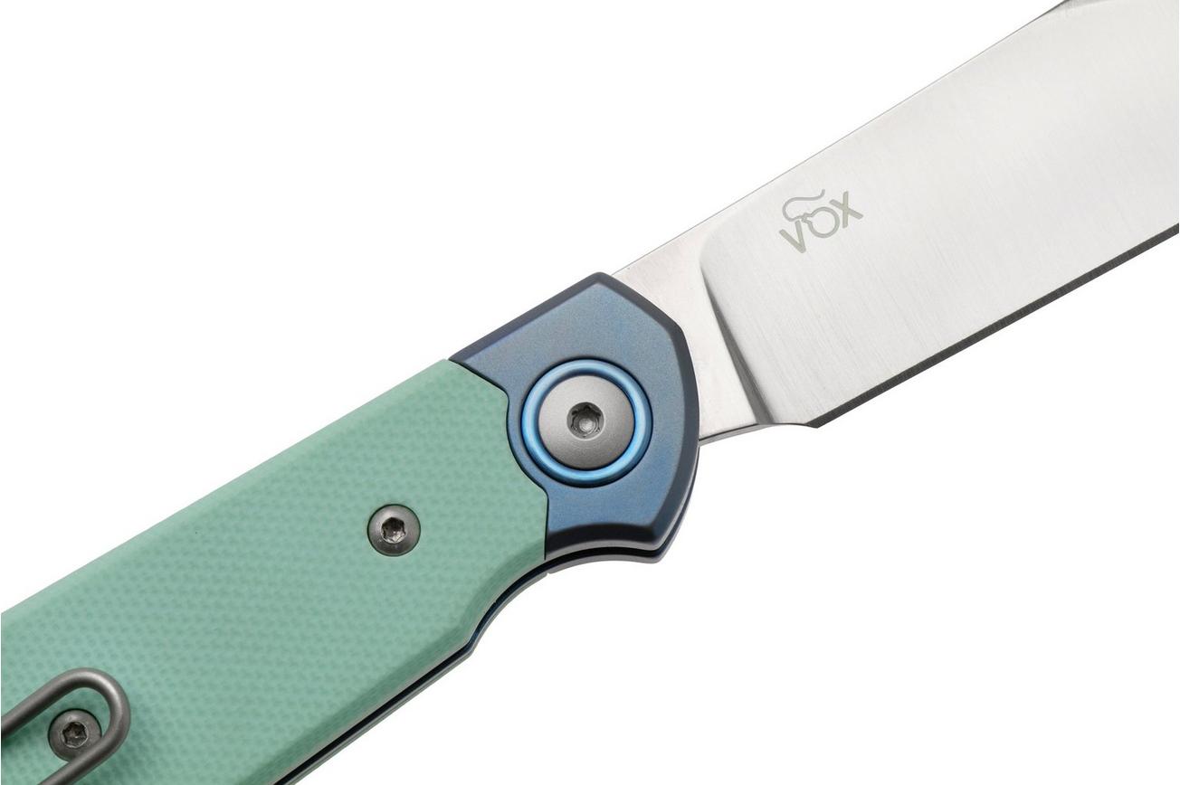 MKM Jacques JQ-TGTI, Satin CPM MagnaCut, Light Blue G10 zakmes, Jesper Voxnaes design