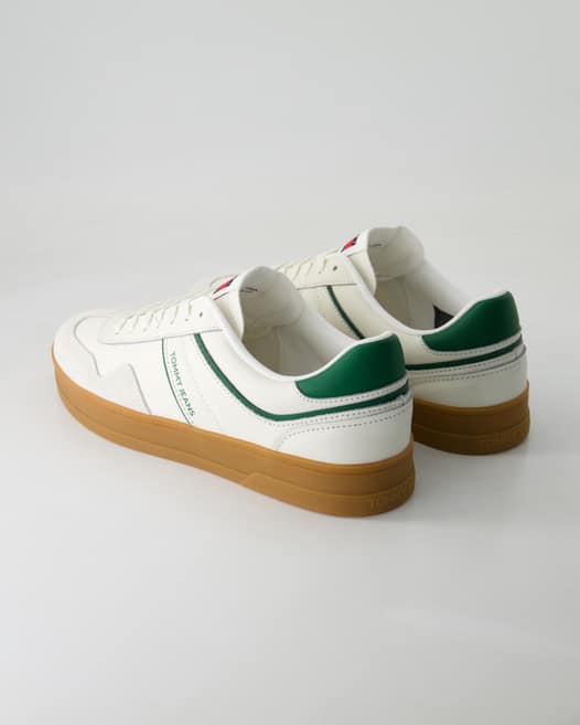Tommy Hilfiger THE GREENWICH LEATHER Sneaker in Beige