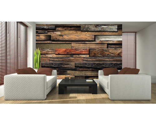 Vliesbehang 11916V4 Planken 2-delige set 254 x 184 cm