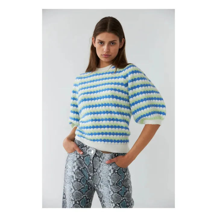 Stella Nova Pull Rayé | Bleu