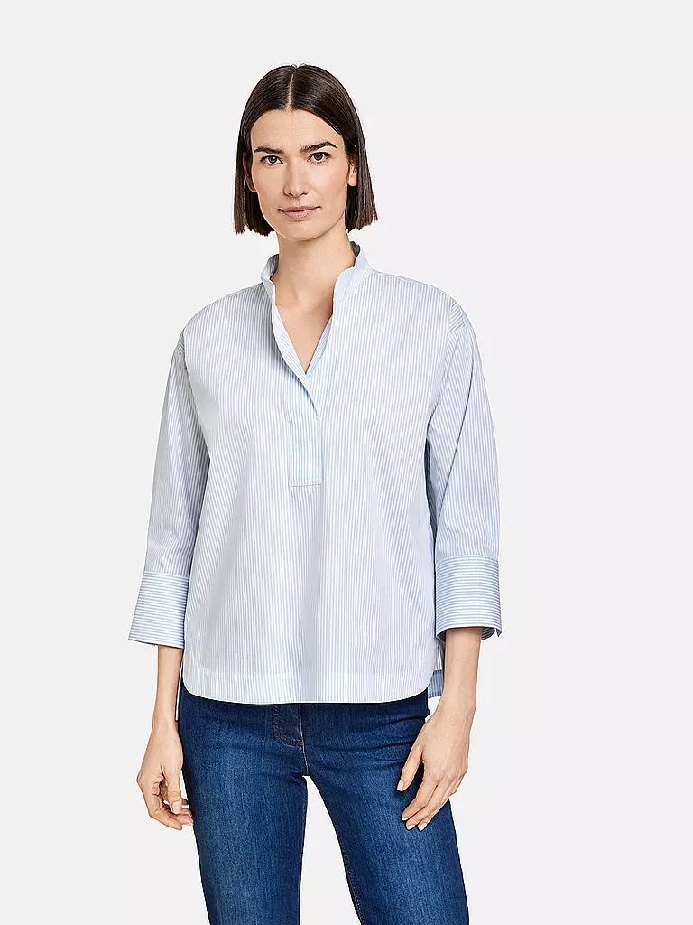 GERRY WEBER Bluse blau