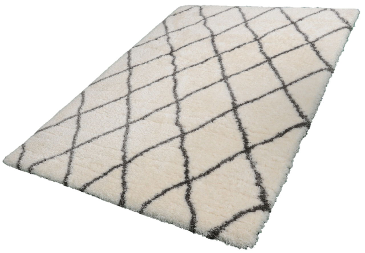 Merinos Hochflorteppich 120x160cm FLOCKI MORROCAN