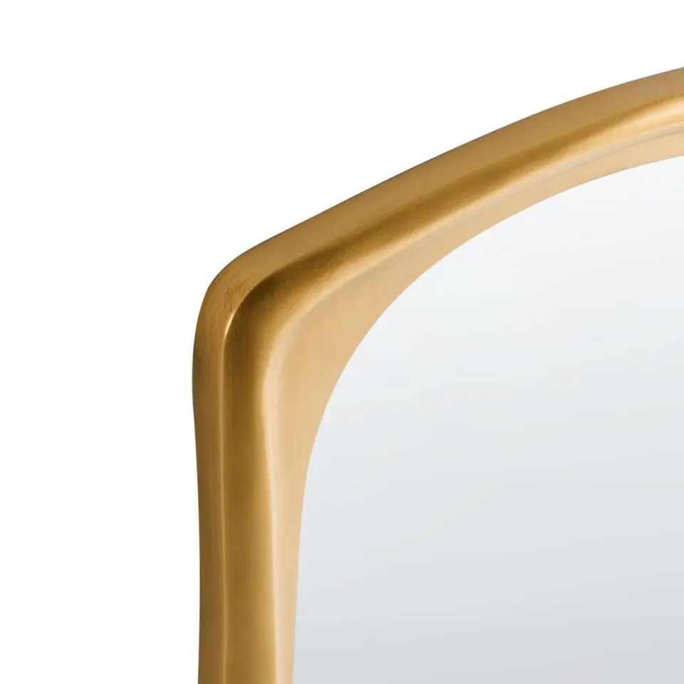 CONCARNEAU - Wandspiegel - Goud - PU glas/MDF