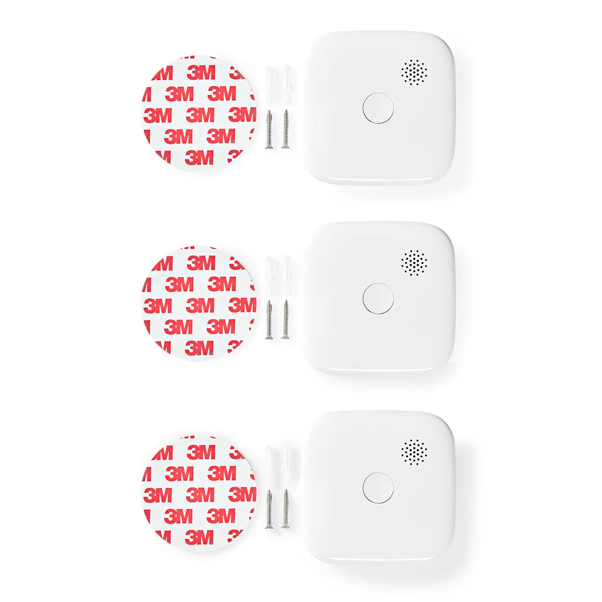Nedis WIFIDS21WT3 SmartLife Rookmelder - Wit