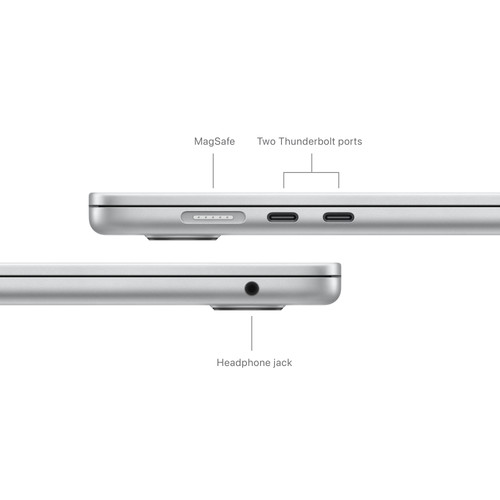 Apple MacBook Air 15 inch (2024) M3 (8 core CPU/10 core GPU) 24GB/512GB Zilver AZERTY