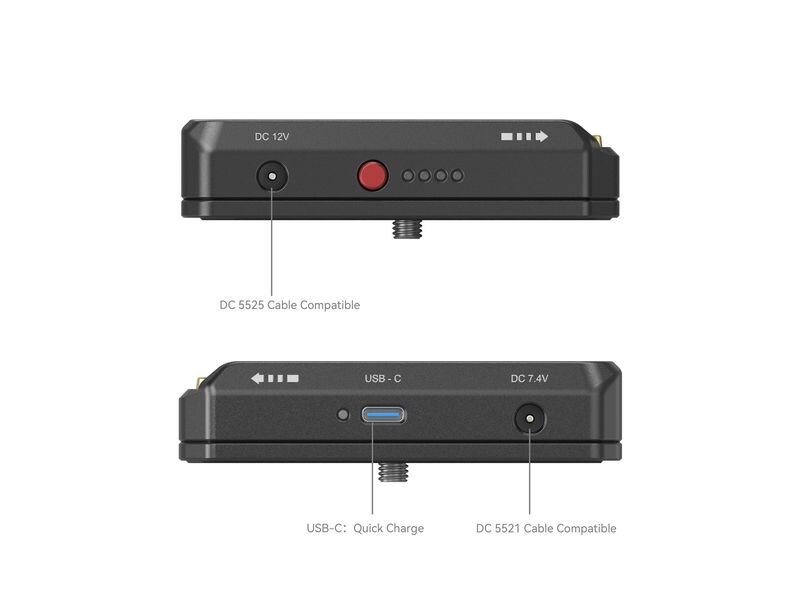 Smallrig NP-F Batterieadapter-Montageplatte (Advanced Editi Vollständig kompatibel mit NP-F-Batterien auf dem Markt