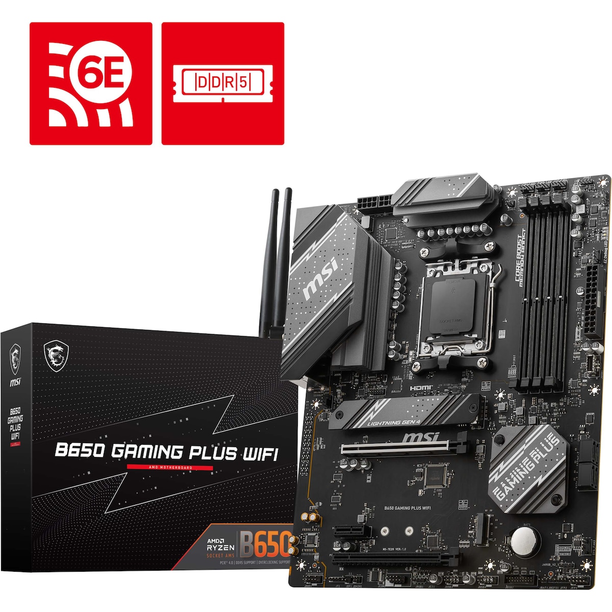 MSI B650 GAMING PLUS WIFI hovedkort