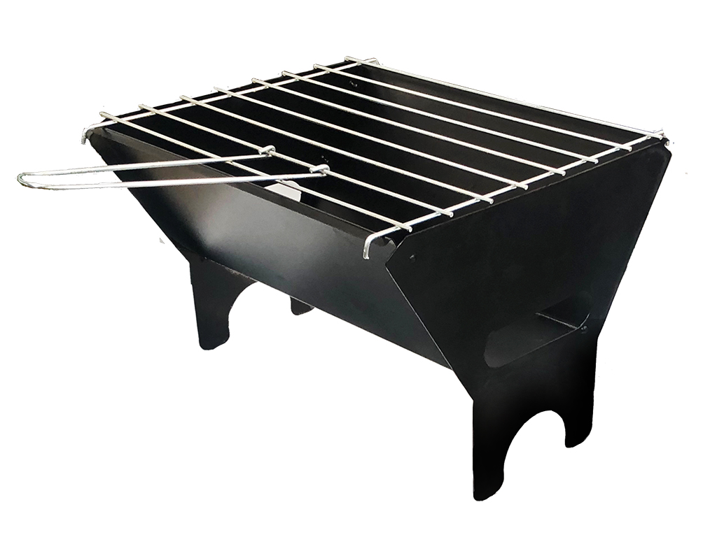 FOGAREIRO RETANGULAR DELBA PRETO 31X26X21CM