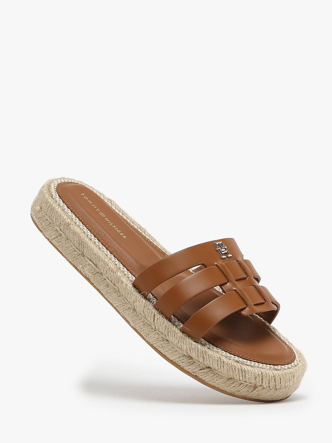 Mules en cuir TOMMY HILFIGER