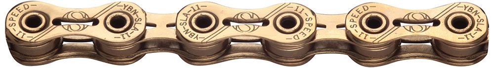 YBN SLA 110 TI-N Gold 11-fach Kette Hollow Pin kaufen | Bike-Discount