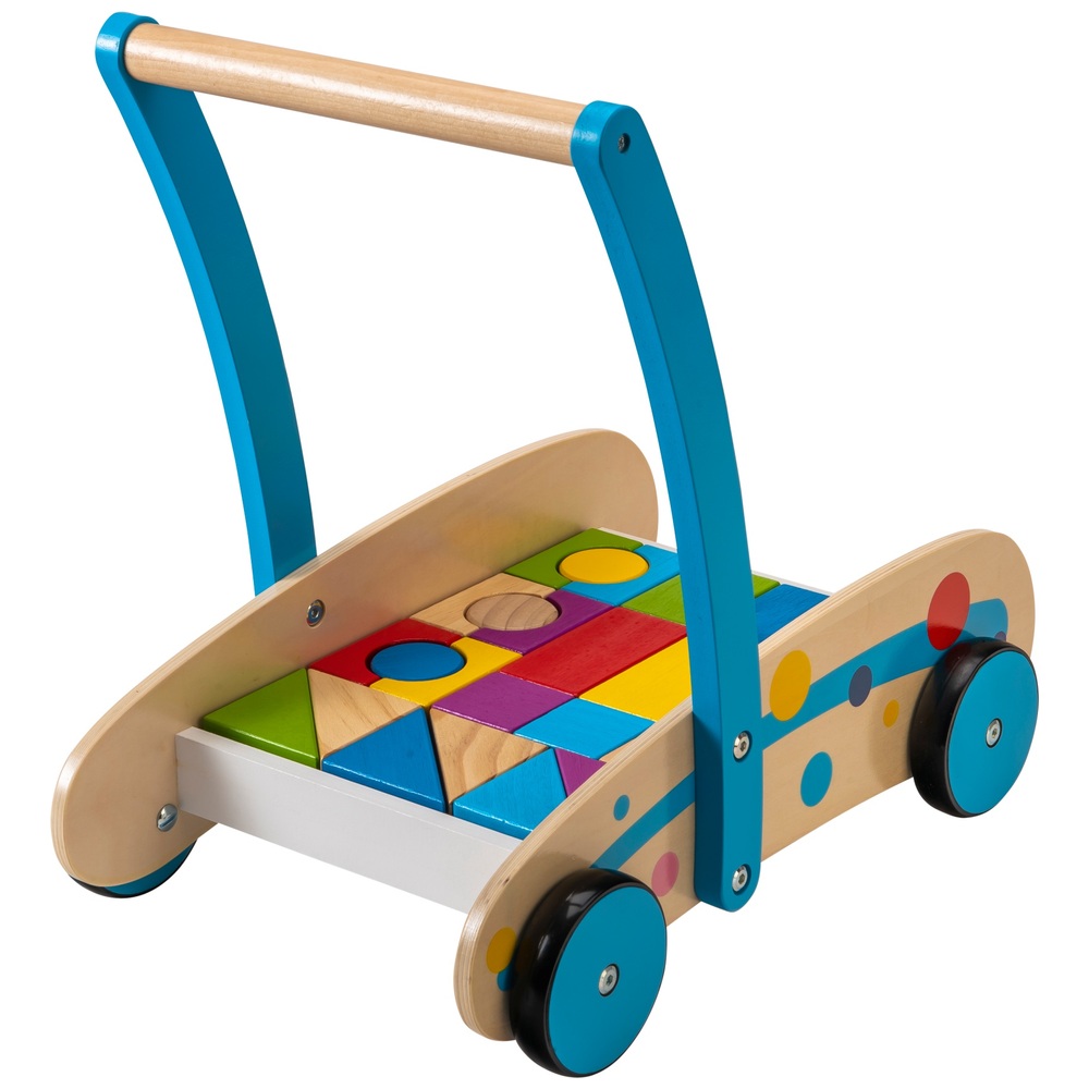 Eichhörnchen-Spielzeug-Lauflernhilfe aus Holz