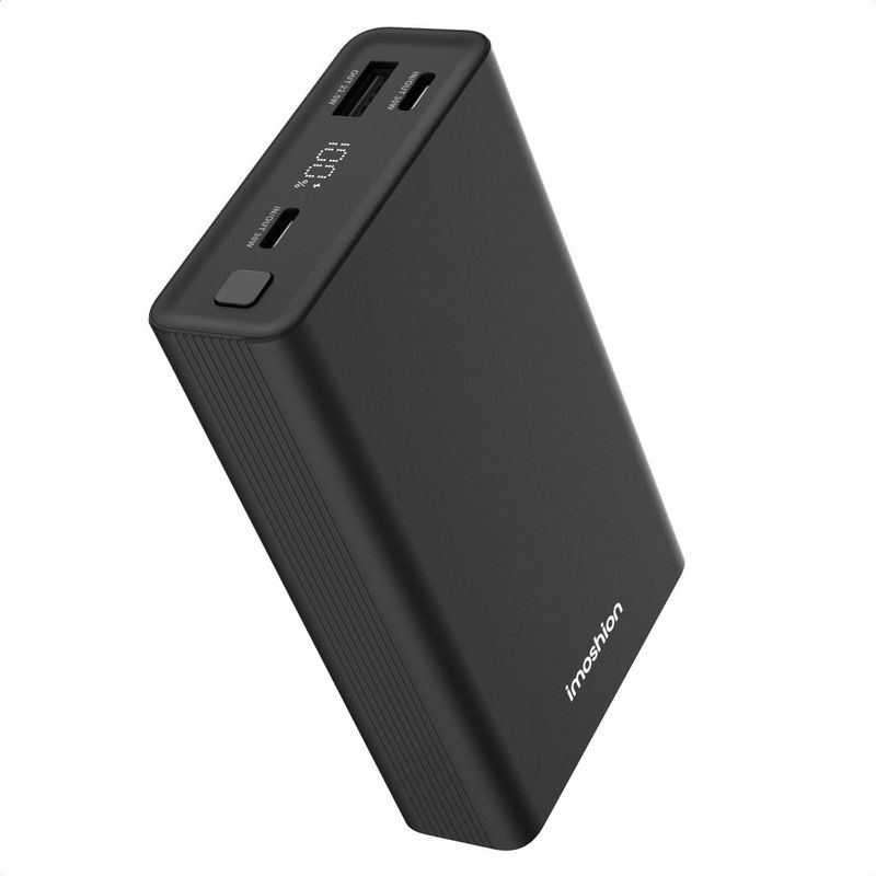 imoshion - Ultra Series - Powerbank - 20.000 mAh - Snelladen tot 33 watt - Black