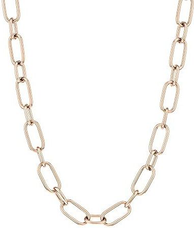 Liebeskind - LJ-0919-N-43 - Damesketting - IP Roségoud - 43 cm - Roestvrij Staal