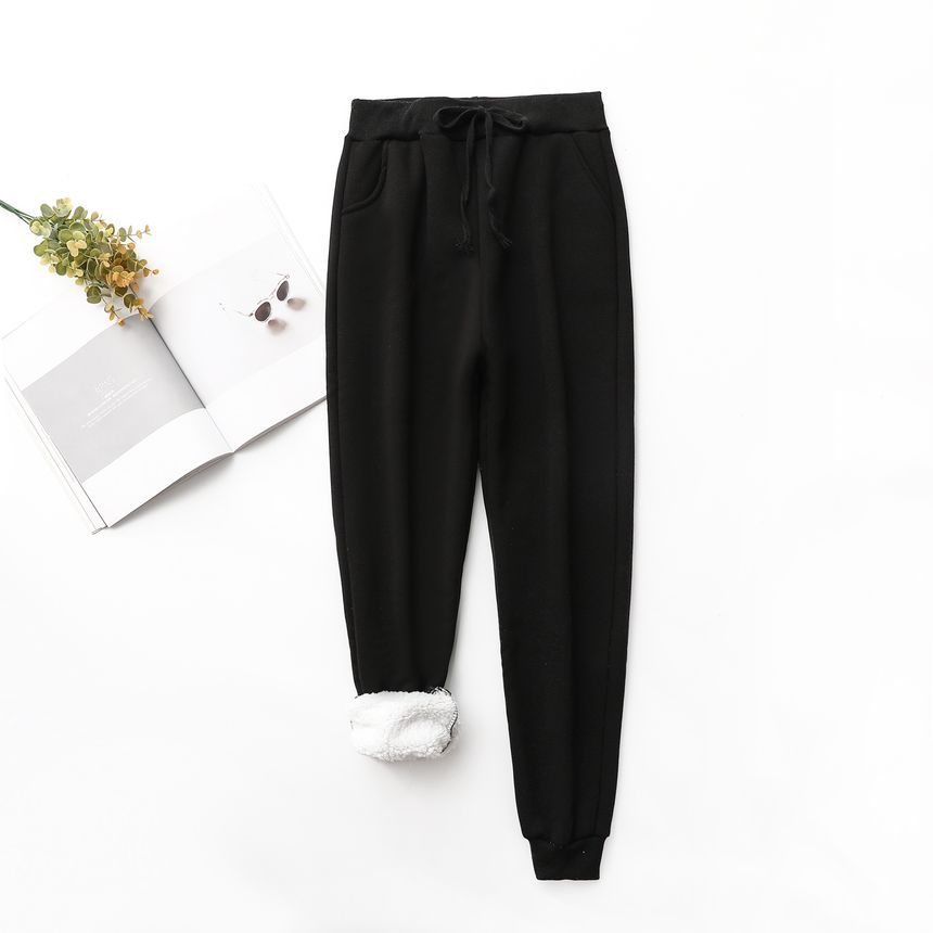 Lacyland - Fleece gevoerde joggingbroek